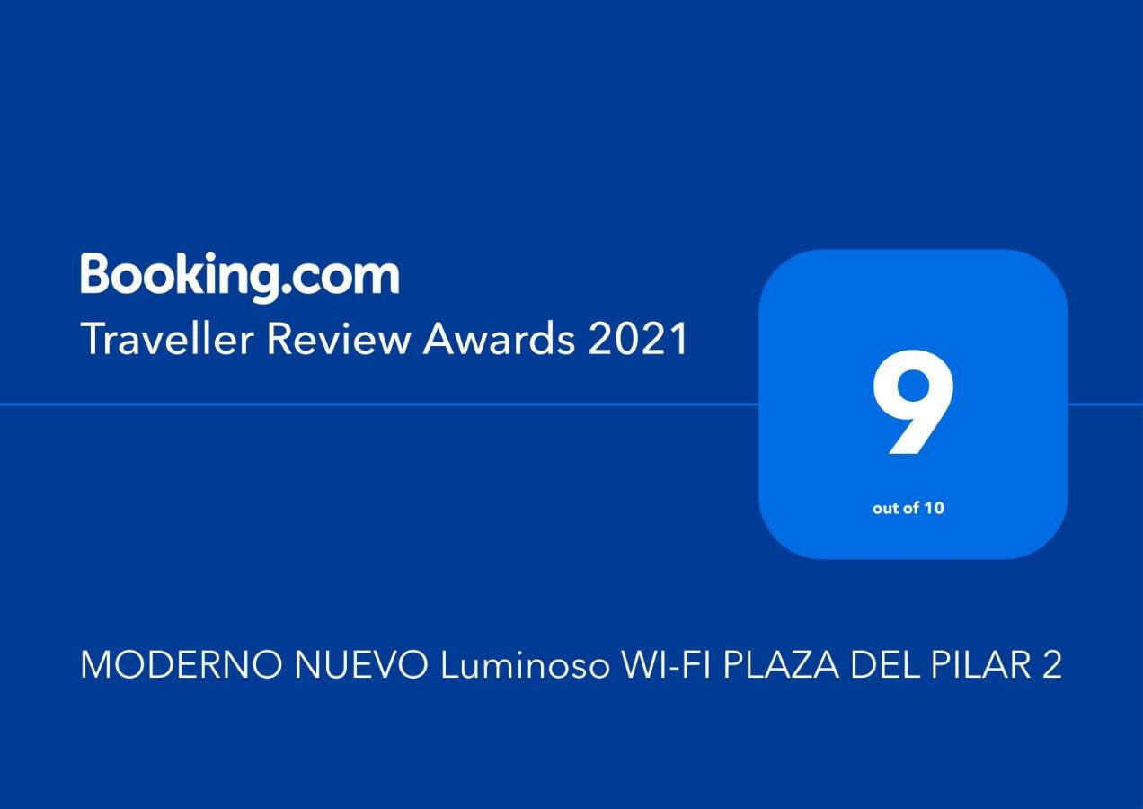 شقة Moderno Nuevo Luminoso Wi-Fi Plaza Del Pilar 2 سرقسطة المظهر الخارجي الصورة