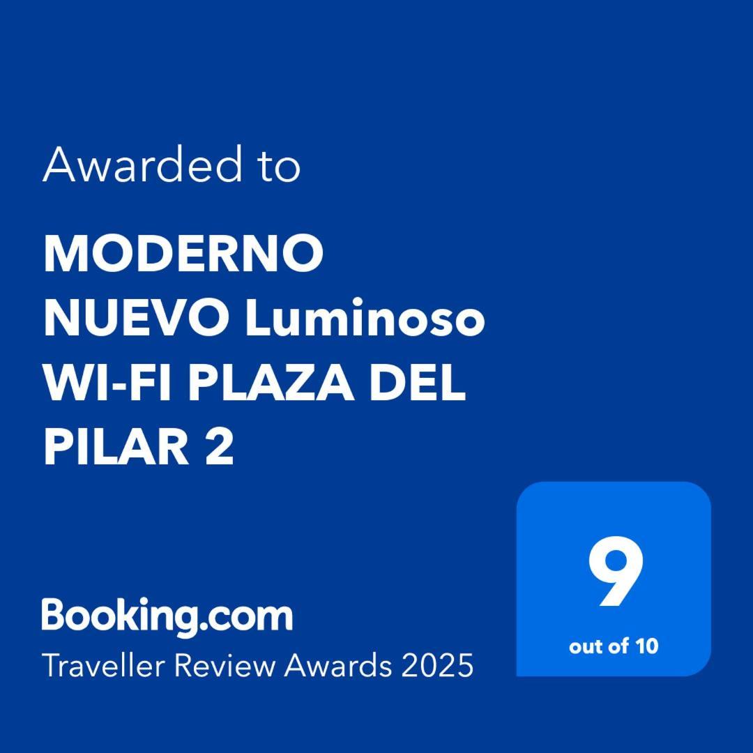 شقة Moderno Nuevo Luminoso Wi-Fi Plaza Del Pilar 2 سرقسطة المظهر الخارجي الصورة